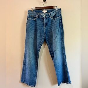 Lucky Brand Women's Wide Leg Blue Jeans